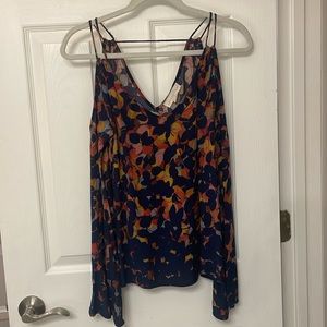 Lovestitch Cold Shoulder Long Sleeved Top